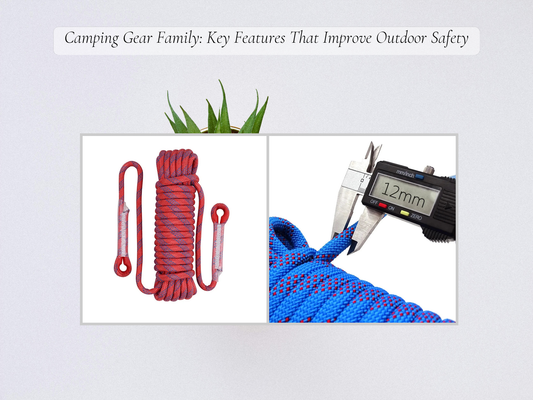Camping Gear Family: Key Features That Improve Outdoor Safety