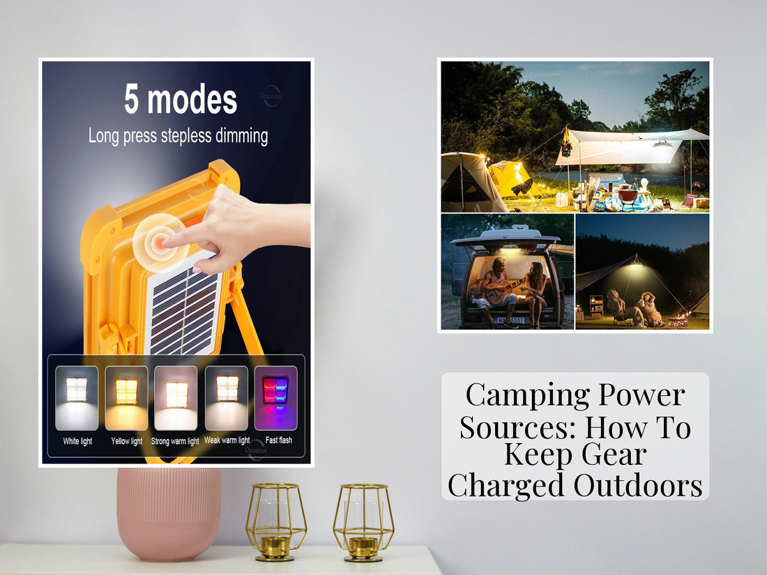 Camping Power Sources: How To Keep Gear Charged Outdoors