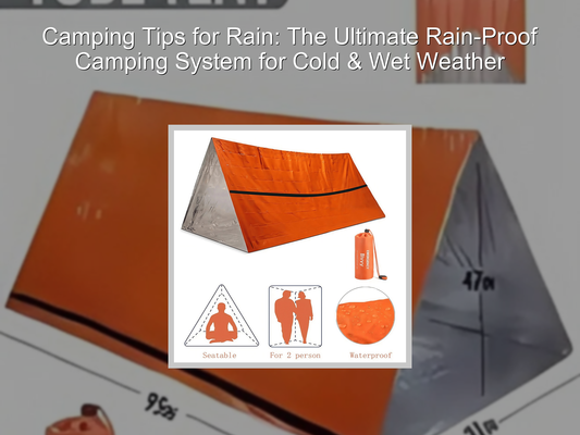 Camping Tips for Rain: The Ultimate Rain-Proof Camping System for Cold & Wet Weather