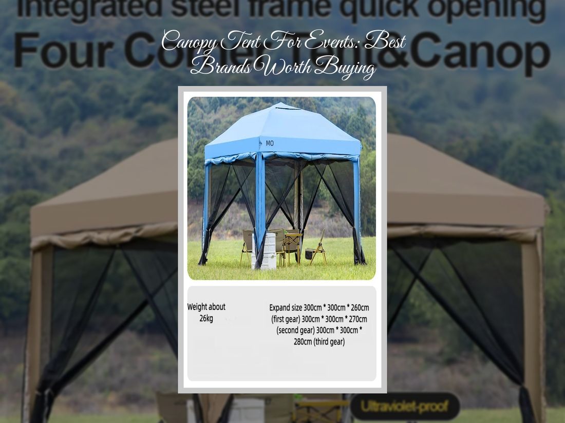 Canopy Tent For Events: Best Brands Worth Buying