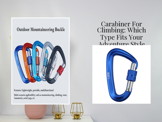 Carabiner For Climbing: Which Type Fits Your Adventure Style