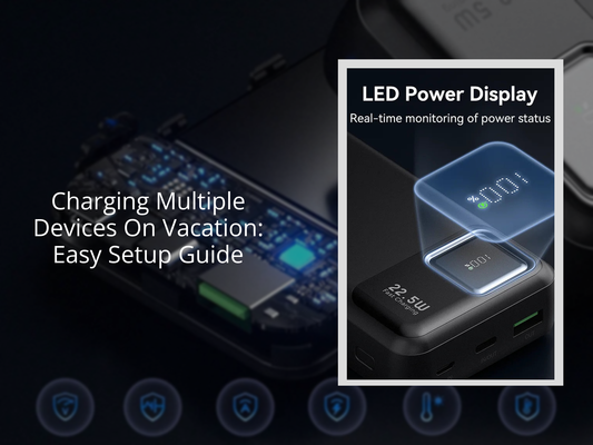 Charging Multiple Devices On Vacation: Easy Setup Guide