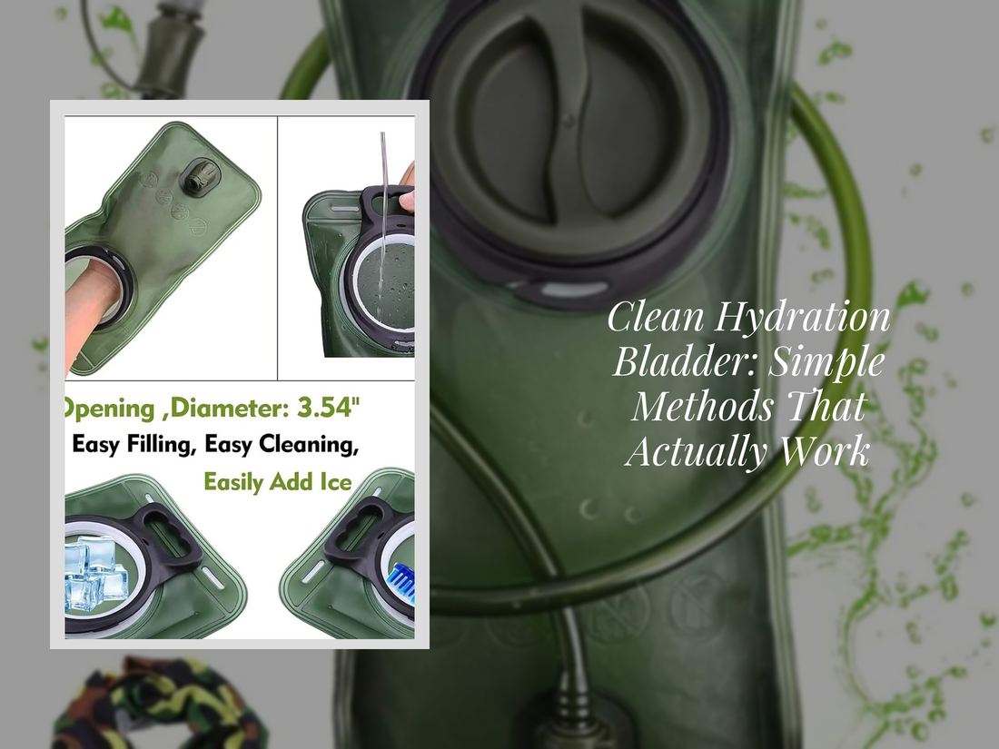Clean Hydration Bladder: Simple Methods That Actually Work