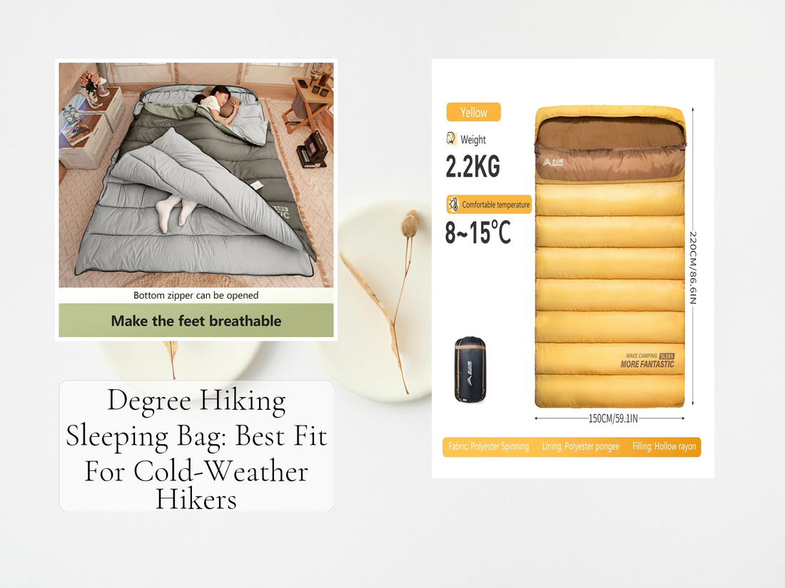 Degree Hiking Sleeping Bag: Best Fit For Cold-Weather Hikers