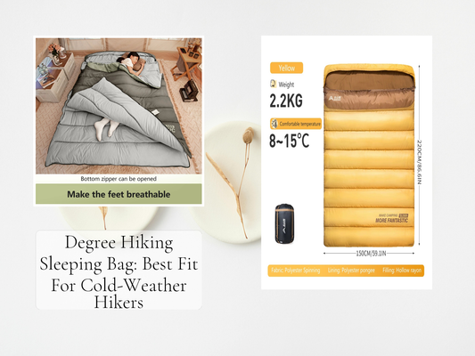 Degree Hiking Sleeping Bag: Best Fit For Cold-Weather Hikers