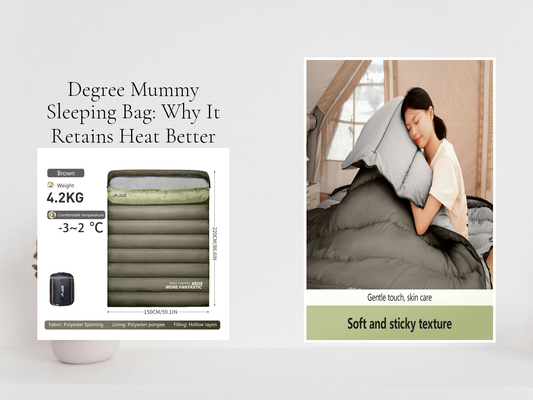 Degree Mummy Sleeping Bag: Why It Retains Heat Better