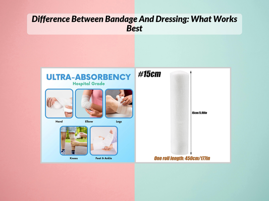 Difference Between Bandage And Dressing: What Works Best