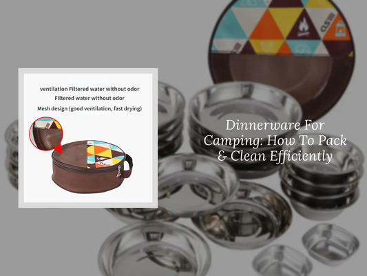 Dinnerware For Camping: How To Pack & Clean Efficiently