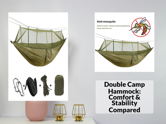 Double Camp Hammock: Comfort & Stability Compared