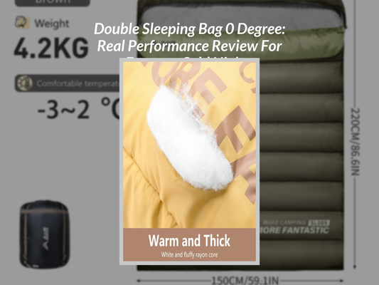 Double Sleeping Bag 0 Degree: Real Performance Review For Extreme Cold Nights