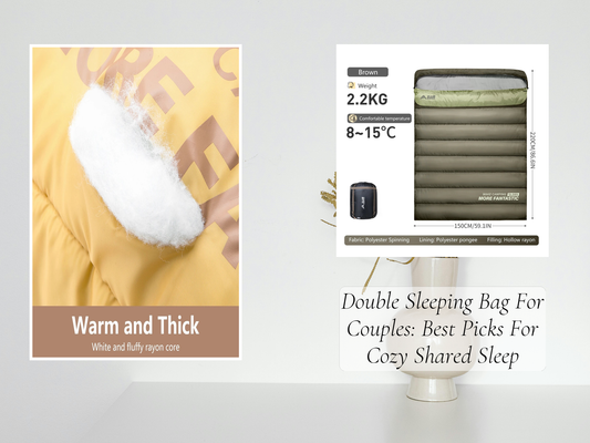 Double Sleeping Bag For Couples: Best Picks For Cozy Shared Sleep
