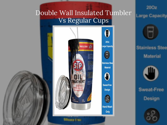 Double Wall Insulated Tumbler Vs Regular Cups