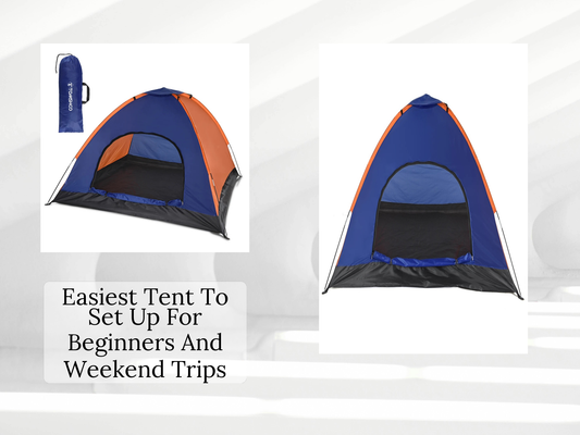 Easiest Tent To Set Up For Beginners And Weekend Trips