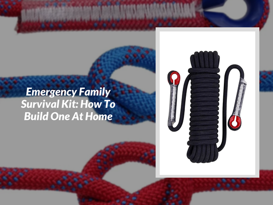 Emergency Family Survival Kit: How To Build One At Home