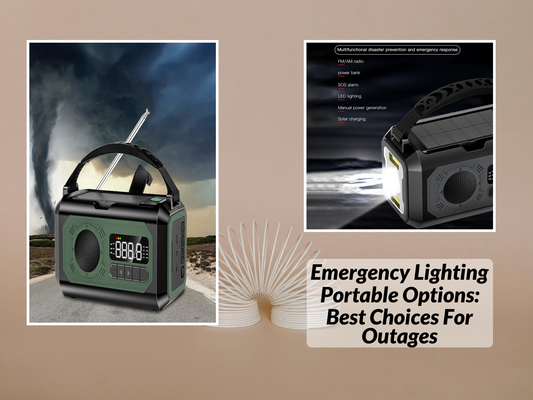 Emergency Lighting Portable Options: Best Choices For Outages