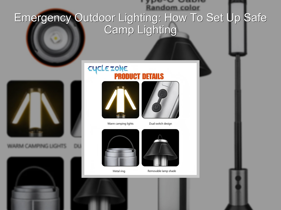 Emergency Outdoor Lighting: How To Set Up Safe Camp Lighting
