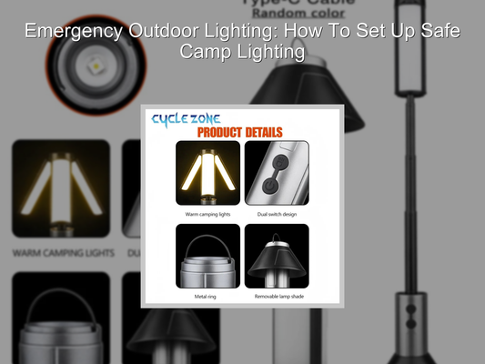 Emergency Outdoor Lighting: How To Set Up Safe Camp Lighting