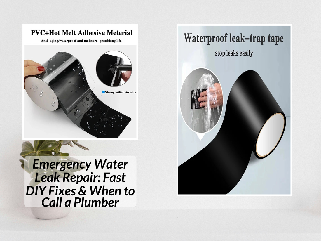 Emergency Water Leak Repair: Fast DIY Fixes & When to Call a Plumber