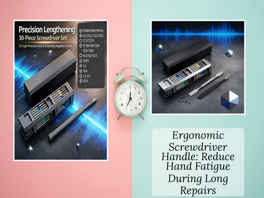 Ergonomic Screwdriver Handle: Reduce Hand Fatigue During Long Repairs