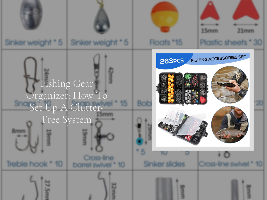 Fishing Gear Organizer: How To Set Up A Clutter-Free System