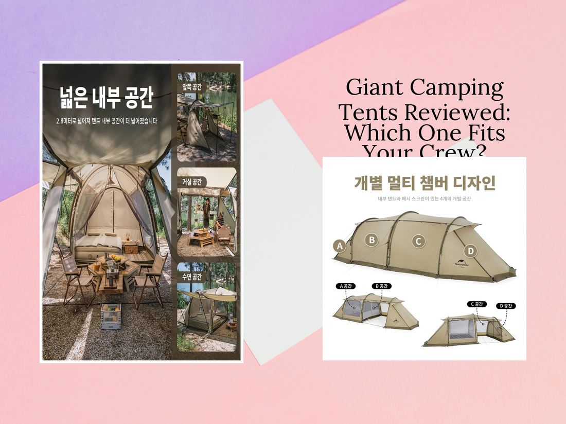 Giant Camping Tents Reviewed: Which One Fits Your Crew?