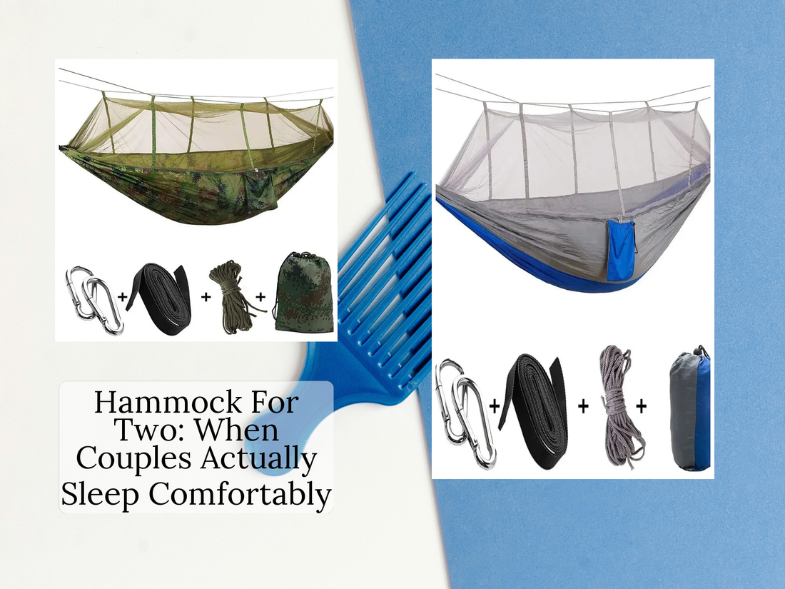 Hammock For Two: When Couples Actually Sleep Comfortably