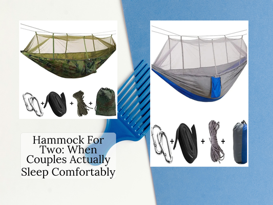 Hammock For Two: When Couples Actually Sleep Comfortably