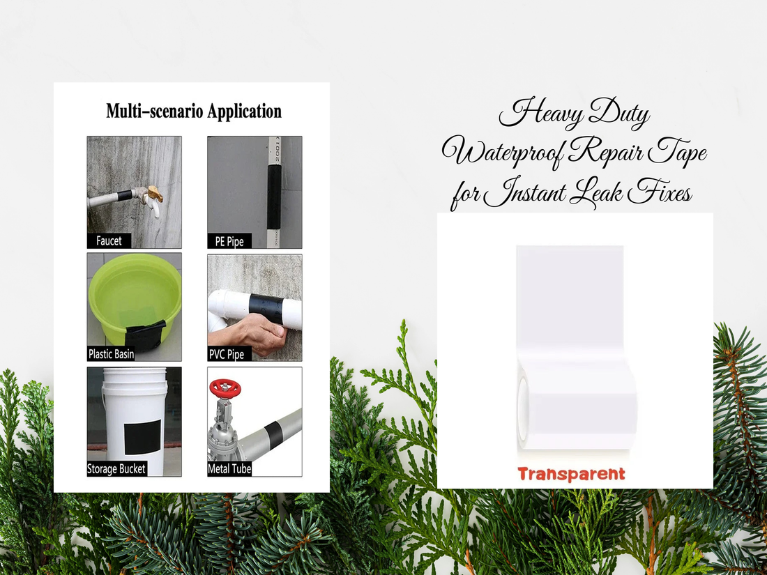 Heavy Duty Waterproof Repair Tape for Instant Leak Fixes