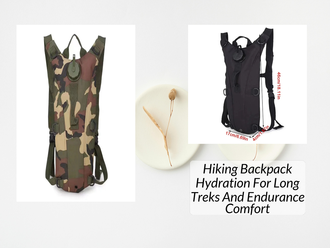Hiking Backpack Hydration For Long Treks And Endurance Comfort