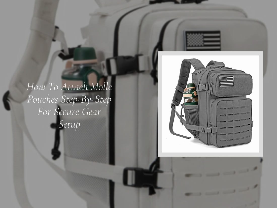 How To Attach Molle Pouches Step-By-Step For Secure Gear Setup