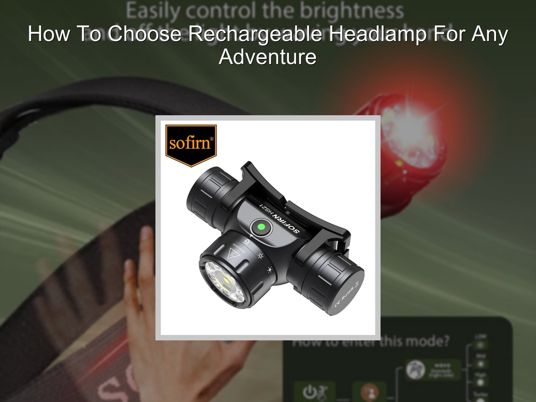 How To Choose Rechargeable Headlamp For Any Adventure