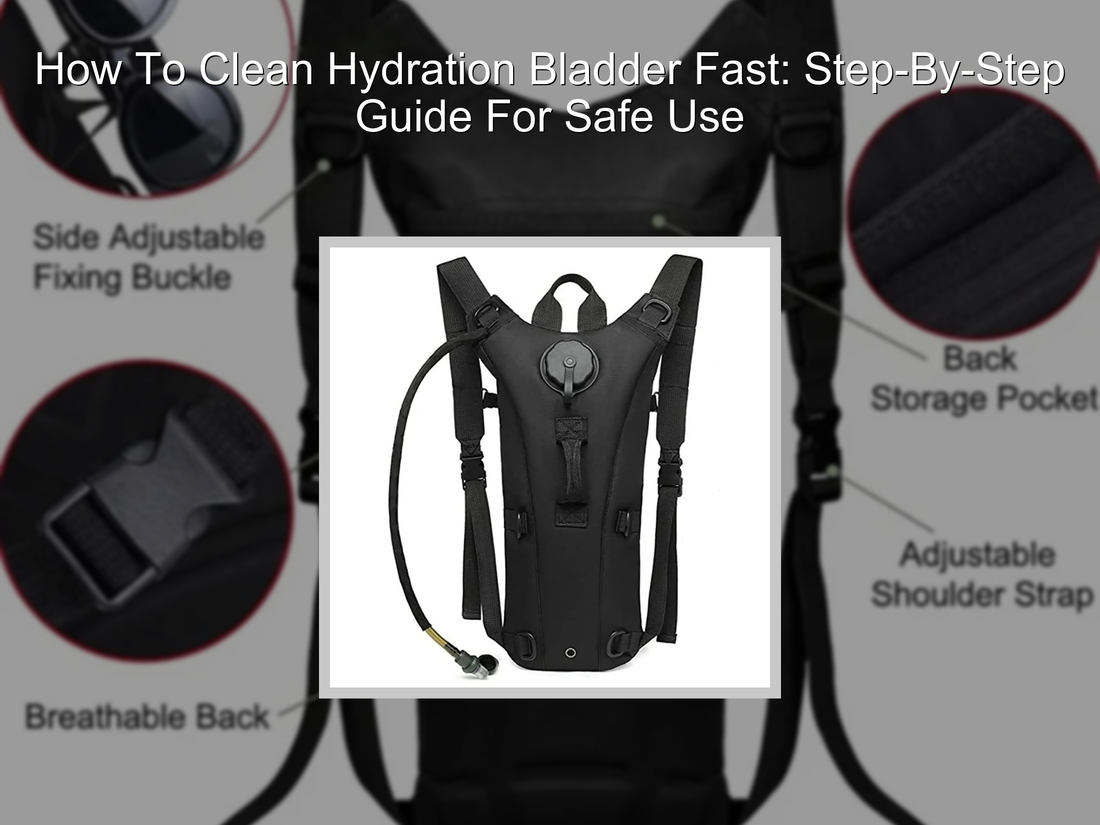 How To Clean Hydration Bladder Fast: Step-By-Step Guide For Safe Use