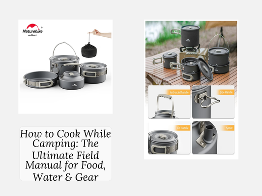How to Cook While Camping: The Ultimate Field Manual for Food, Water & Gear