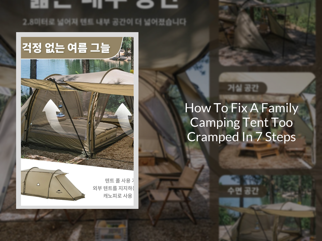 How To Fix A Family Camping Tent Too Cramped In 7 Steps