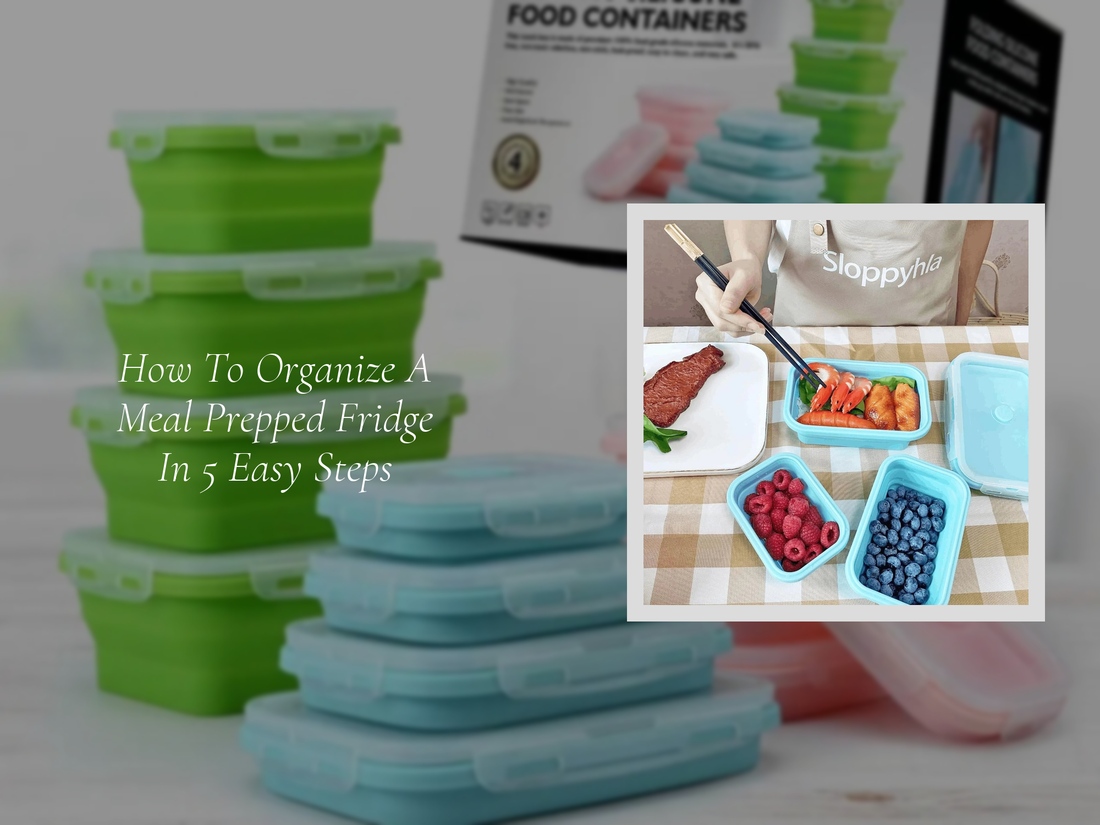 How To Organize A Meal Prepped Fridge In 5 Easy Steps