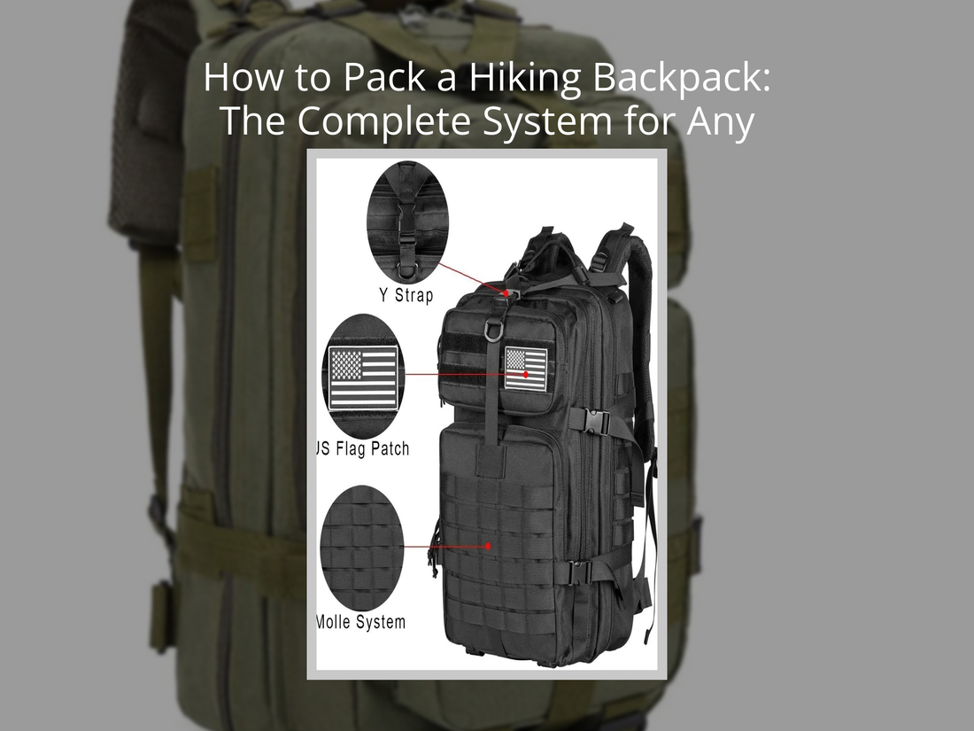 How to Pack a Hiking Backpack: The Complete System for Any Trip