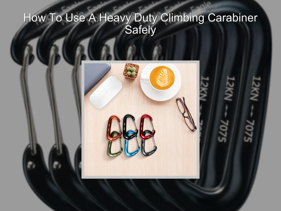 How To Use A Heavy Duty Climbing Carabiner Safely
