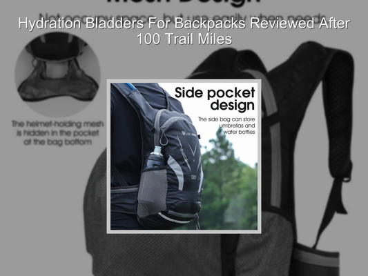 Hydration Bladders For Backpacks Reviewed After 100 Trail Miles