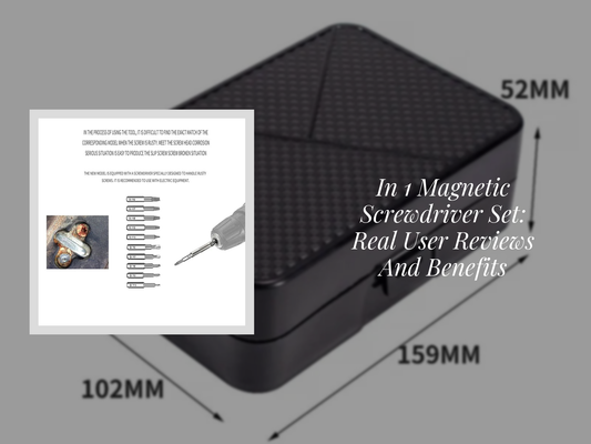 In 1 Magnetic Screwdriver Set: Real User Reviews And Benefits
