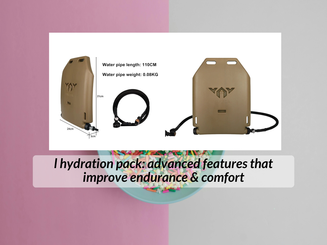 l hydration pack: advanced features that improve endurance & comfort