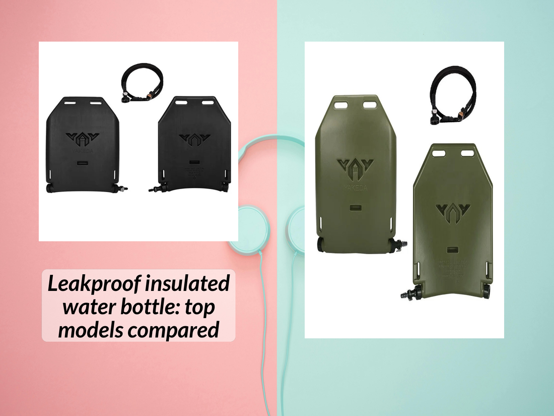 Leakproof insulated water bottle: top models compared