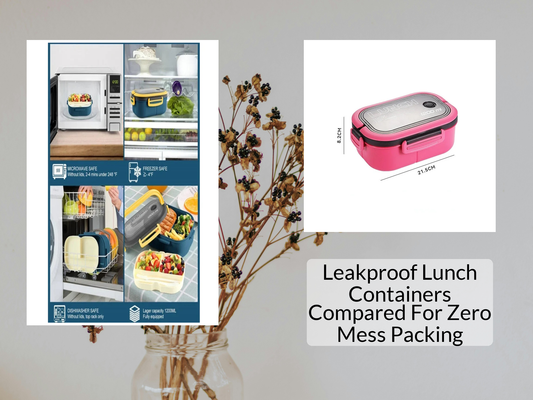 Leakproof Lunch Containers Compared For Zero Mess Packing