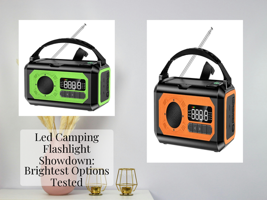 Led Camping Flashlight Showdown: Brightest Options Tested