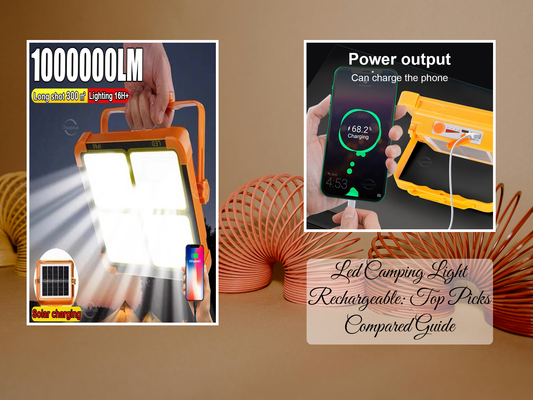 Led Camping Light Rechargeable: Top Picks Compared Guide