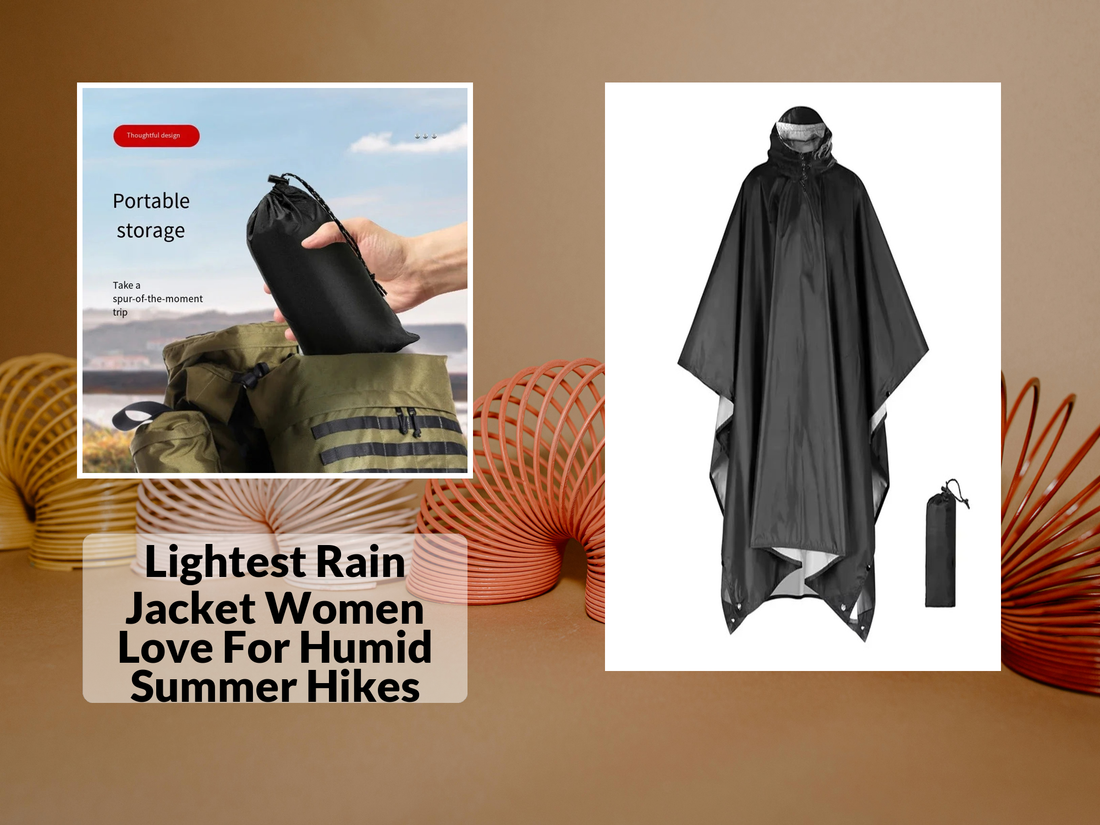 Lightest Rain Jacket Women Love For Humid Summer Hikes
