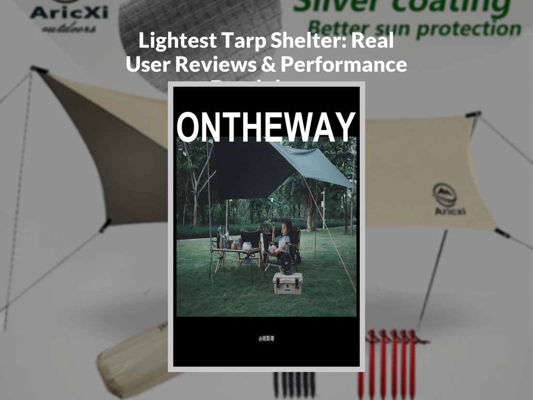 Lightest Tarp Shelter: Real User Reviews & Performance Breakdown