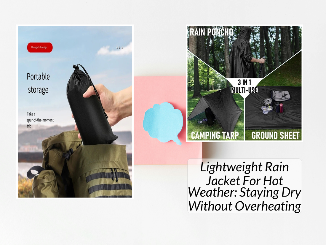 Lightweight Rain Jacket For Hot Weather: Staying Dry Without Overheating