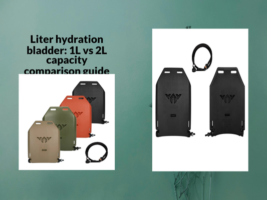 Liter hydration bladder: 1L vs 2L capacity comparison guide