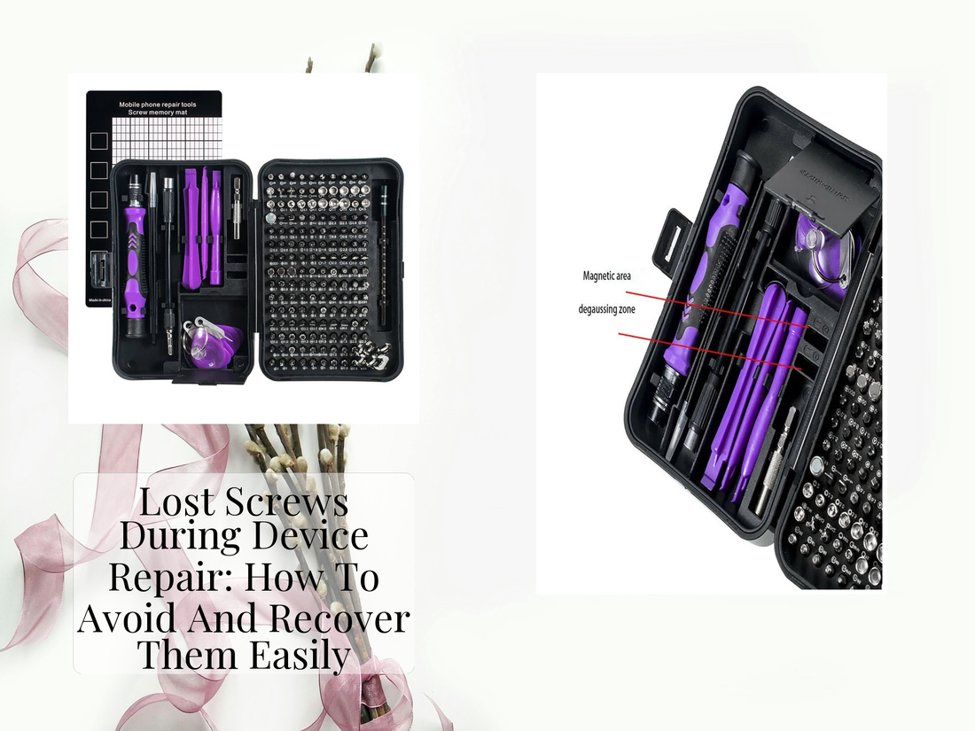 Lost Screws During Device Repair: How To Avoid And Recover Them Easily