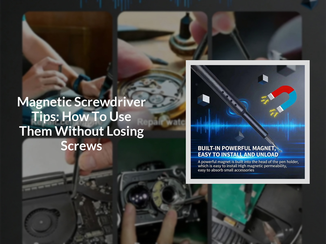 Magnetic Screwdriver Tips: How To Use Them Without Losing Screws